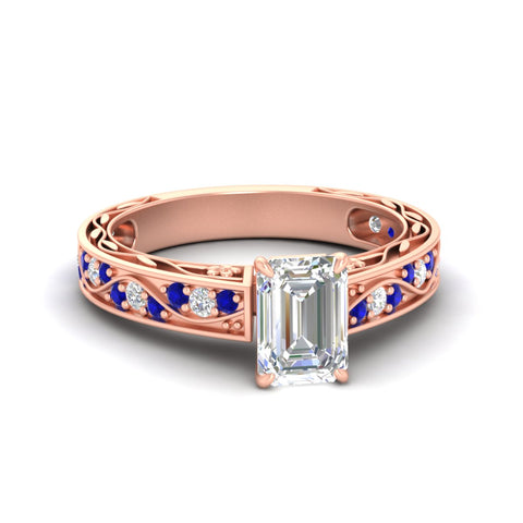 emerald-cut-antique-filigree-sapphire-engagement-ring-in-rose-gold-fdens3543emrgsablsleep-nl-rg.jpg