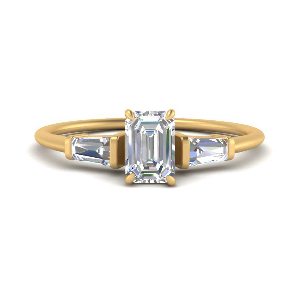 Emerald-Cut-Bar-Baguette-3-Stone-Lab-Diamond-Engagement-Ring-In-FDENS100R-YG