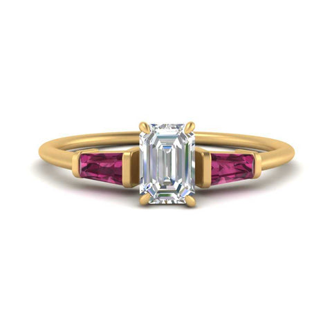 emerald-cut-bar-baguette-3-stone-pink-sapphire-engagement-ring-in-yellow-gold-FDENS100EMRGSADRPI-NL-YG