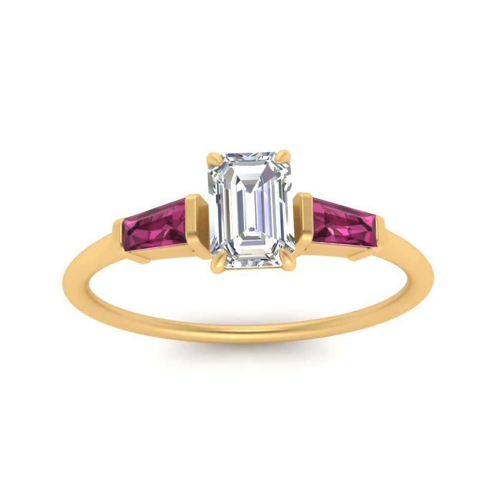 emerald-cut-bar-baguette-3-stone-pink-sapphire-engagement-ring-in-FDENS100EMRGSADRPI-NL-YG