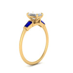 Load image into Gallery viewer, emerald-cut-bar-baguette-3-stone-sapphire-engagement-ring-in-FDENS100EMRGSABL-NL-YG