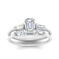 Thumbnail 18 - emerald-cut-bar-set-diamond-ring-with-matching-3-baguette-wedding-band-in-white-gold-FDENS100EMANGLE5-NL-WG