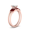 Load image into Gallery viewer, emerald-cut-bar-set-ruby-ring-with-matching-3-baguette-wedding-band-in-rose-gold-FDENS100EMGRUDRANGLE2-NL-RG