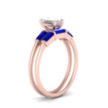 Thumbnail 34 - emerald-cut-bar-set-sapphire-ring-with-matching-3-baguette-wedding-band-in-rose-gold-FDENS100EMGSABLANGLE2-NL-RG