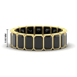 Load image into Gallery viewer, Emerald Cut Bezel 6 Carat Diamond Wedding Band
