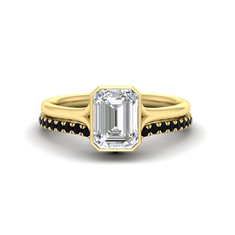 emerald-cut-bezel-solitaire-ring-with-black-diamond-band-in-yellow-gold-FD11229EMGBLACK-NL-YG.jpg?v=1758702848