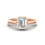 Load image into Gallery viewer, emerald-cut-bezel-solitaire-ring-with-diamond-band-in-rose-gold-FD11229EM-NL-RG_7103ebb1-bea0-4c51-adc8-e652cc5abdda.jpg?v=1758702930
