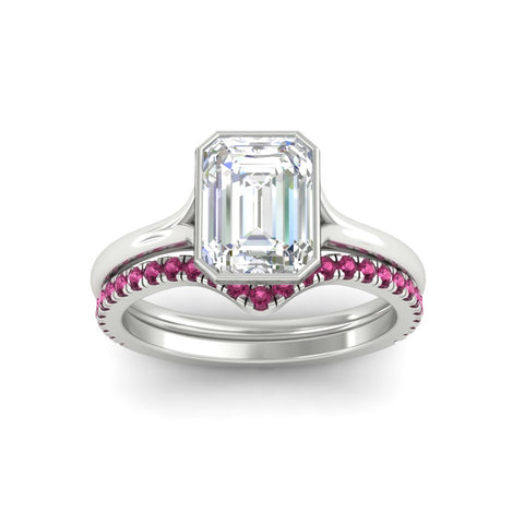 emerald-cut-bezel-solitaire-ring-with-pink-sapphire-band-in-white-gold-FD11229EMGSADRPIANGLE5-NL-WG.jpg?v=1758702848