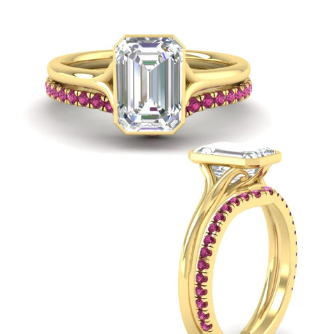 emerald-cut-bezel-solitaire-ring-with-pink-sapphire-band-in-yellow-gold-FD11229EMGSADRPIANGLE3-NL-YG.jpg?v=1758702848