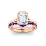 Load image into Gallery viewer, emerald-cut-bezel-solitaire-ring-with-sapphire-band-in-rose-gold-FD11229EMGSABLANGLE5-NL-RG_4d4e2b63-a3ee-4ac8-894d-1fbe7b2b73be.jpg?v=1758702930
