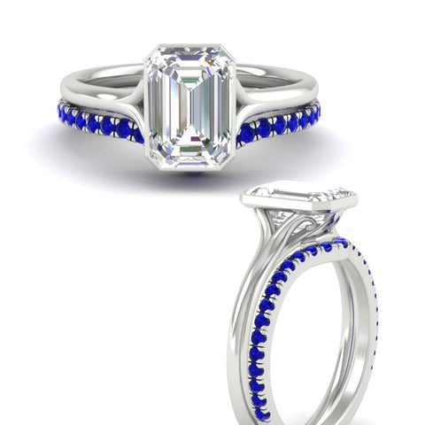 emerald-cut-bezel-solitaire-ring-with-sapphire-band-in-white-gold-FD11229EMGSABLANGLE3-NL-WG.jpg?v=1758702847