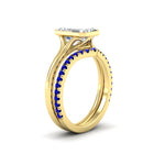 Load image into Gallery viewer, emerald-cut-bezel-solitaire-ring-with-sapphire-band-in-yellow-gold-FD11229EMGSABLANGLE2-NL-YG_114bb20d-89e4-457d-9ae0-ba9c7086ba71.jpg?v=1758702930
