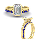 Load image into Gallery viewer, emerald-cut-bezel-solitaire-ring-with-sapphire-band-in-yellow-gold-FD11229EMGSABLANGLE3-NL-YG_ddcbbdda-238d-41cd-9454-9582af9be9b6.jpg?v=1758702930
