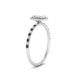 Load image into Gallery viewer, emerald-cut-black-diamond-halo-petite-engagement-ring-in-white-gold-FD8523EMRGBLACKANGLE3-NL-WG
