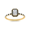 Thumbnail 99 - emerald-cut-black-diamond-halo-petite-engagement-ring-in-yellow-gold-FD8523EMRGBLACKANGLE3-NL-YG