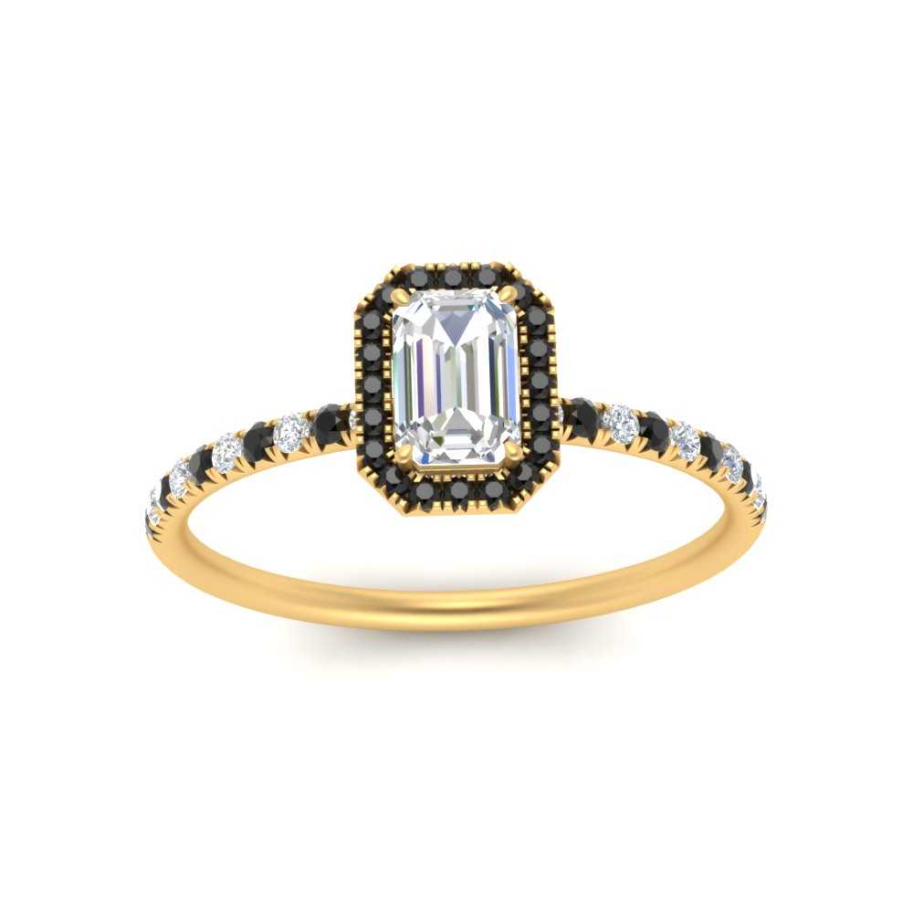 emerald-cut-black-diamond-halo-petite-engagement-ring-in-yellow-gold-FD8523EMRGBLACKANGLE3-NL-YG