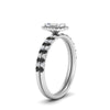 Load image into Gallery viewer, emerald-cut-black-diamond-halo-wedding-ring-set-in-white-gold-FD8523EMGBLACK-NL-WG