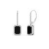 Load image into Gallery viewer, emerald-cut-black-onyx-halo-lever-back-2-ct-diamond-earring-in-white-gold-FD-EAR11235EMGBLACKANGLE1-2.00CT-NL-WG.jpg