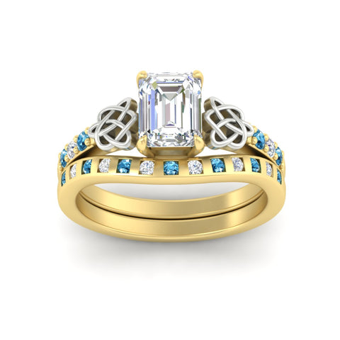 emerald-cut-blue-topaz-celtic-two-tone-bridal-matching-set-in-yellow-gold-fdens2255emgicbltoangle5-nl-yg-ws4.jpg