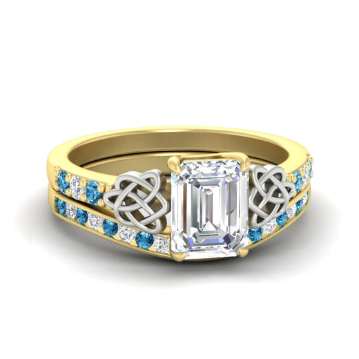 emerald-cut-blue-topaz-channel-band-celtic-bridal-set-in-yellow-gold-fdens2255emgicbltosleep-nl-yg-ws2
