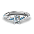 Thumbnail 22 - emerald-cut-blue-topaz-twisted-vine-engagement-ring-in-white-gold-FD9127EMRGICBLTO-NL-WG
