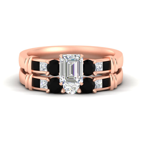 emerald-cut-bridal-ring-set-with-black-diamond-princess-channel-accents-in-rose-gold-fdens286emgblacksleep-nl-rg.jpg