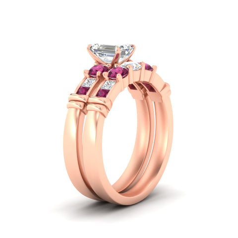 emerald-cut-bridal-ring-set-with-pink-sapphire-princess-channel-accents-in-rose-gold-fdens286emgsadrpiangle2-nl-rg.jpg