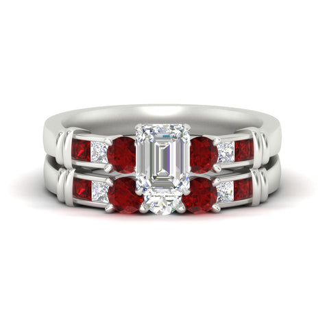 emerald-cut-bridal-ring-set-with-ruby-princess-channel-accents-in-white-gold-fdens286emgrudrsleep-nl-wg.jpg