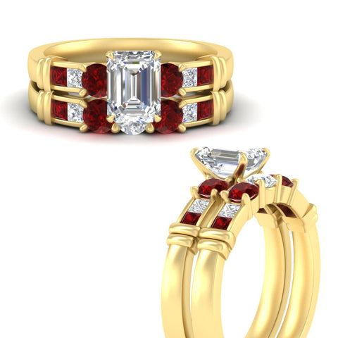 emerald-cut-bridal-ring-set-with-ruby-princess-channel-accents-in-yellow-gold-fdens286emgrudrangle3-nl-yg.jpg