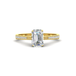 Load image into Gallery viewer, emerald-cut-cathedral-pave-diamond-engagement-ring-in-yellow-gold-FD11145EMR-NL-YG.png?v
