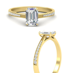 Load image into Gallery viewer, emerald-cut-cathedral-pave-diamond-engagement-ring-in-yellow-gold-FD11145EMRANGLE3-NL-YG.png?v
