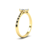 Load image into Gallery viewer, emerald-cut-cathedral-pave-diamond-engagement-ring-with-black-diamond-in-yellow-gold-FD11145EMRGBLACKANGLE2-NL-YG.png?v