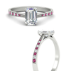 Load image into Gallery viewer, emerald-cut-cathedral-pave-diamond-engagement-ring-with-pink-sapphire-in-white-gold-FD11145EMRGSADRPIANGLE3-NL-WG.png?v