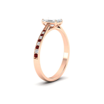 Load image into Gallery viewer, emerald-cut-cathedral-pave-diamond-engagement-ring-with-ruby-in-rose-gold-FD11145EMRGRUDRANGLE2-NL-RG.png?v
