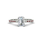 Load image into Gallery viewer, emerald-cut-cathedral-pave-diamond-engagement-ring-with-ruby-in-white-gold-FD11145EMRGRUDR-NL-WG.png?v
