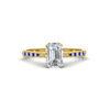 Load image into Gallery viewer, emerald-cut-cathedral-pave-diamond-engagement-ring-with-sapphire-in-yellow-gold-FD11145EMRGSABL-NL-YG.png?v