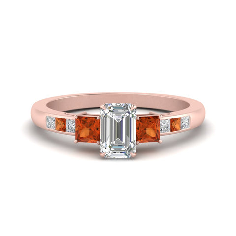 emerald-cut-channel-three-stone-diamond-engagement-ring-with-orange-sapphire-in-rose-gold-FDENS205EMRGSAOR-NL-RG.jpg