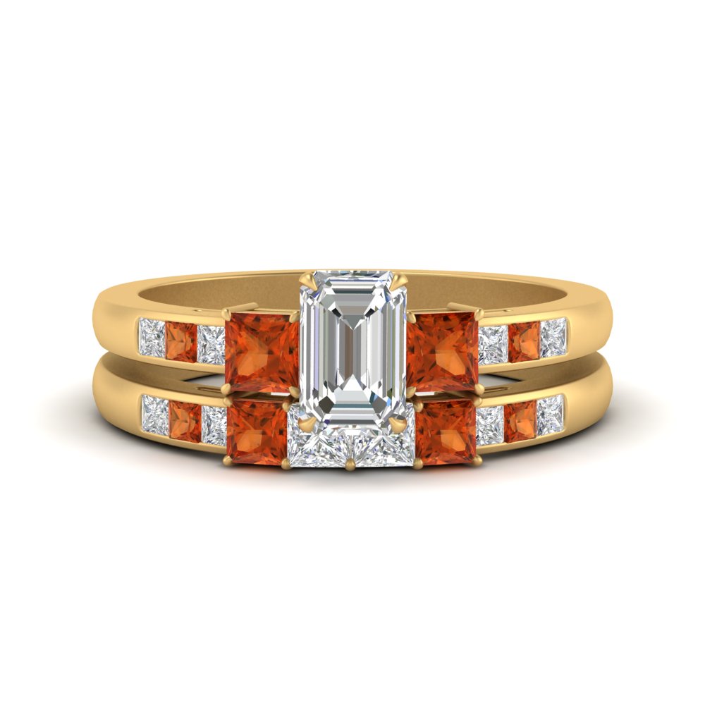 emerald-cut-channel-three-stone-diamond-engagement-ring-with-orange-sapphire-in-yellow-gold-FDENS205EMGSAOR-NL-YG.jpg