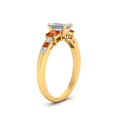 Thumbnail 39 - emerald-cut-channel-three-stone-diamond-engagement-ring-with-orange-sapphire-in-yellow-gold-FDENS205EMRGSAOR-NL-YG.jpg