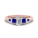 Load image into Gallery viewer, emerald-cut-channel-three-stone-diamond-engagement-ring-with-sapphire-in-rose-gold-FDENS205EMRGSABL-NL-RG.jpg
