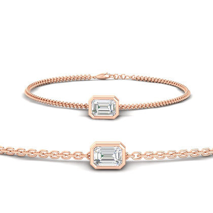 1-carat-bezel-set-emerald-chain-bracelet