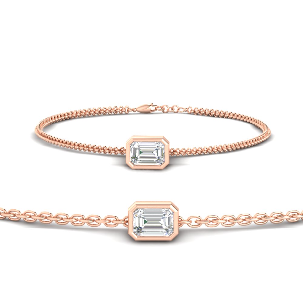 1-carat-bezel-set-emerald-chain-bracelet