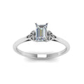 Thumbnail 3 - emerald-cut-diamond-celtic-solitaire-ring-in-white-gold-FD8541EMRANGLE5-NL-WG?v=1758624140