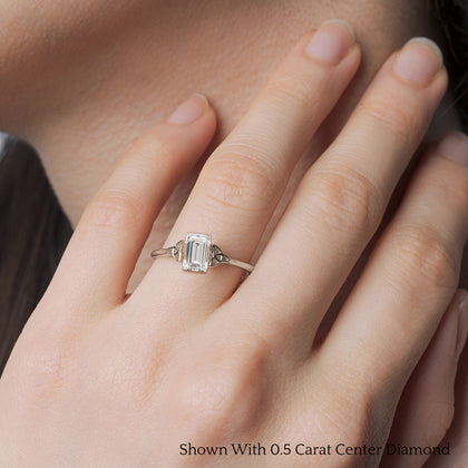 emerald-cut-diamond-celtic-solitaire-ring-in-white-gold-FD8541R-EMR-WG-HAND?v=1758624141