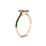Load image into Gallery viewer, emerald-cut-diamond-engagement-ring-with-halo-emerald-in-rose-gold-FD9710EMRGEMGR-NL-RG-B1.jpg