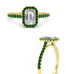 Load image into Gallery viewer, emerald-cut-diamond-engagement-ring-with-halo-emerald-in-yellow-gold-FD9710EMRGEMGR-NL-YG-B1.jpg
