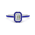 Load image into Gallery viewer, emerald-cut-diamond-engagement-ring-with-halo-sapphire-in-white-gold-FD9710EMRGSABL-NL-WG-B1.jpg
