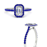 Load image into Gallery viewer, emerald-cut-diamond-engagement-ring-with-halo-sapphire-in-white-gold-FD9710EMRGSABL-NL-WG-B1.jpg
