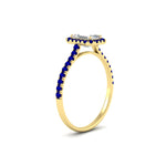 Load image into Gallery viewer, emerald-cut-diamond-engagement-ring-with-halo-sapphire-in-yellow-gold-FD9710EMRGSABL-NL-YG-B1.jpg