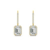 Load image into Gallery viewer, emerald-cut-diamond-halo-lever-back-2-ct-earring-in-yellow-gold-FD-EAR11235EMANGLE1-2.00CT-NL-YG.jpg